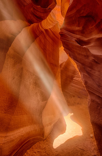Lower Antelope Canyon sunbeam