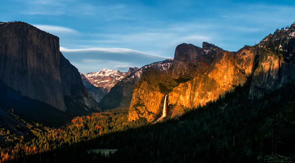Yosemite Time Lapse from Artist’s Point (Tunnel View)