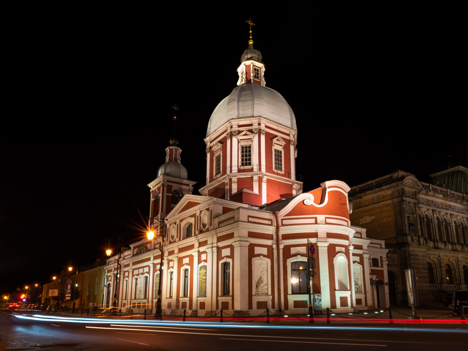 Night Photography in Moscow and St. Petersburg