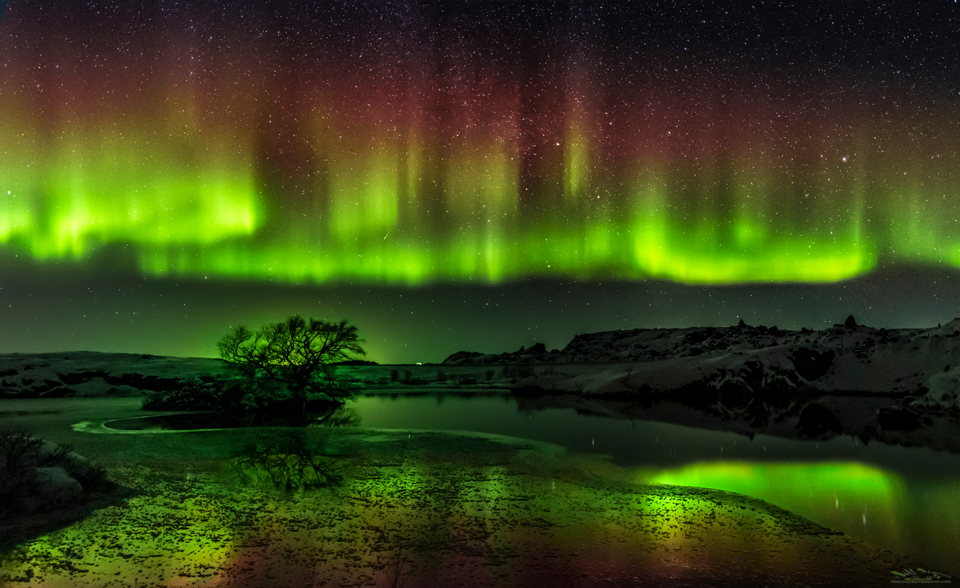 Photographing the Northern Lights in Iceland Myvatn