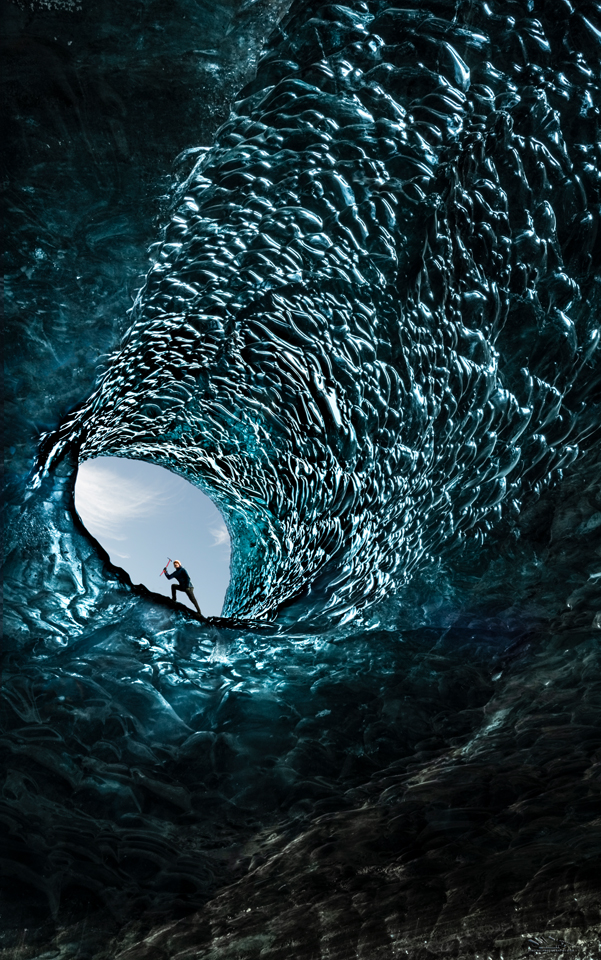 Iceland Ice Cave Photography 