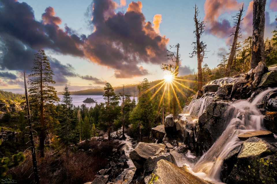 Lake Tahoe sunrise photography locations.